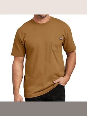 (WS450 BD) HEAVYWEIGHT TEE-BROWN DUCK